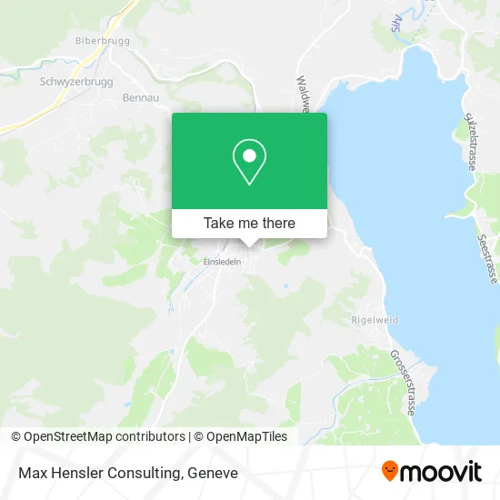 Max Hensler Consulting map