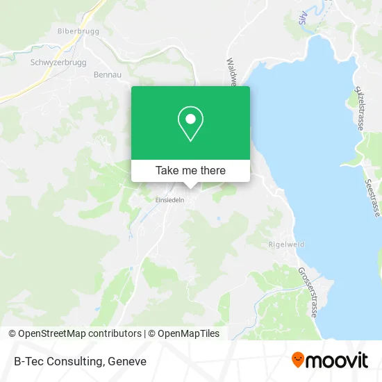 B-Tec Consulting map