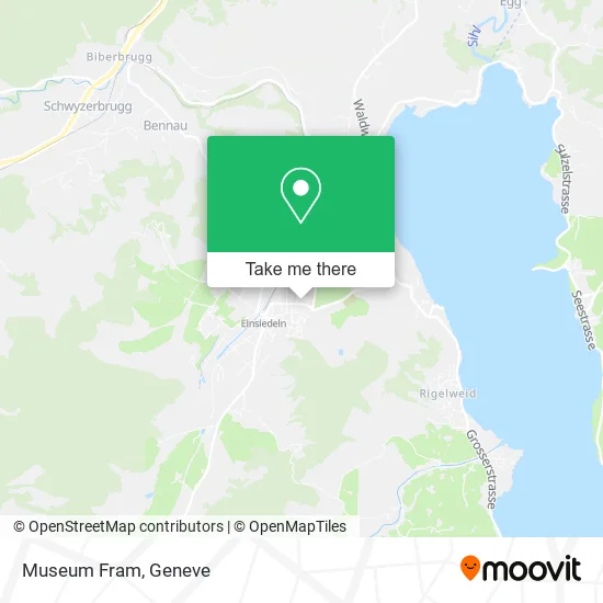 Museum Fram map