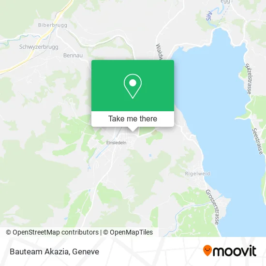 Bauteam Akazia map