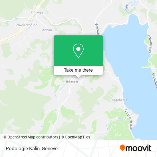 Podologie Kälin map