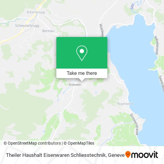 Theiler Haushalt Eisenwaren Schliesstechnik map