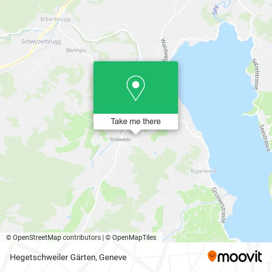 Hegetschweiler Gärten map