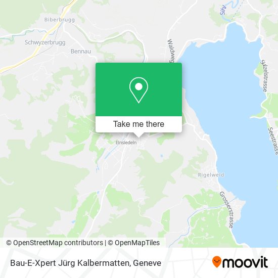 Bau-E-Xpert Jürg Kalbermatten map