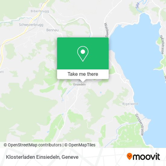 Klosterladen Einsiedeln map