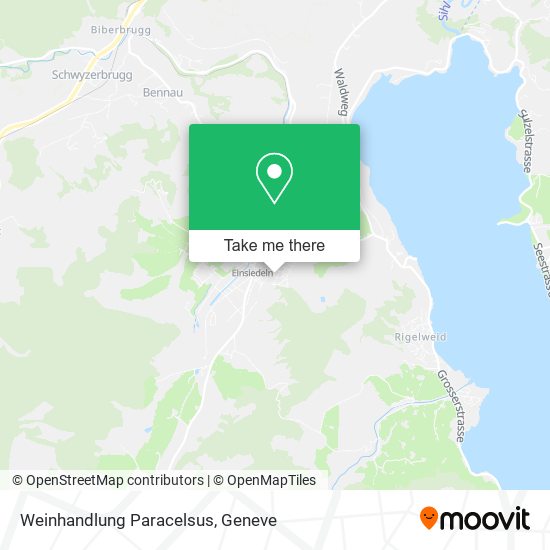 Weinhandlung Paracelsus map