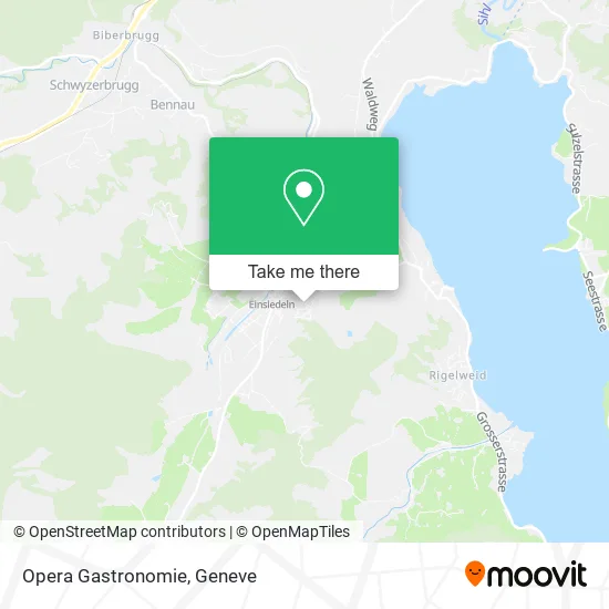 Opera Gastronomie map