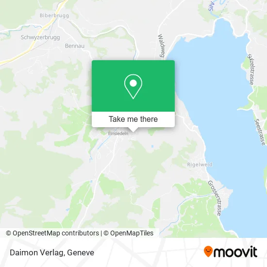 Daimon Verlag map