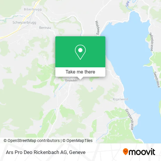 Ars Pro Deo Rickenbach AG map