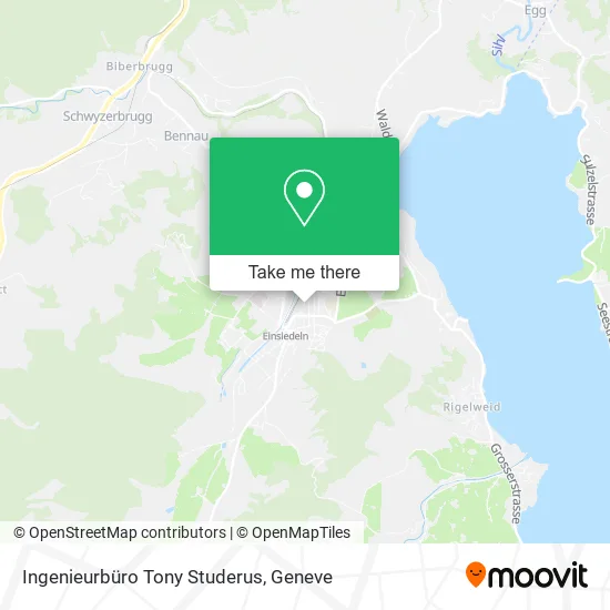 Ingenieurbüro Tony Studerus map