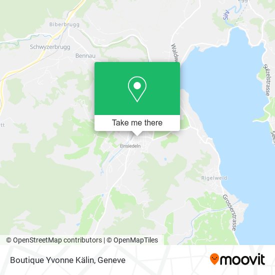 Boutique Yvonne Kälin map
