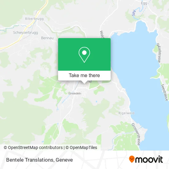 Bentele Translations map