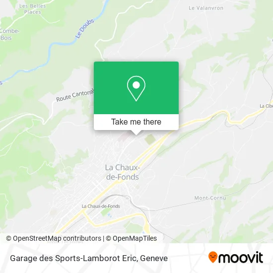 Garage des Sports-Lamborot Eric map