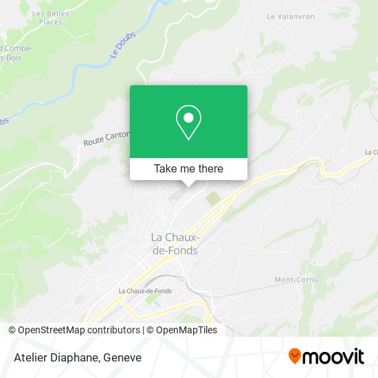 Atelier Diaphane map