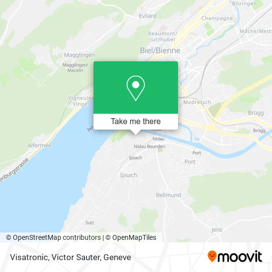 Visatronic, Victor Sauter map