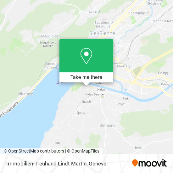 Immobilien-Treuhand Lindt Martin map