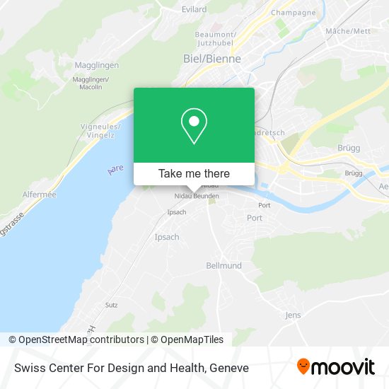 Swiss Center For Design and Health map