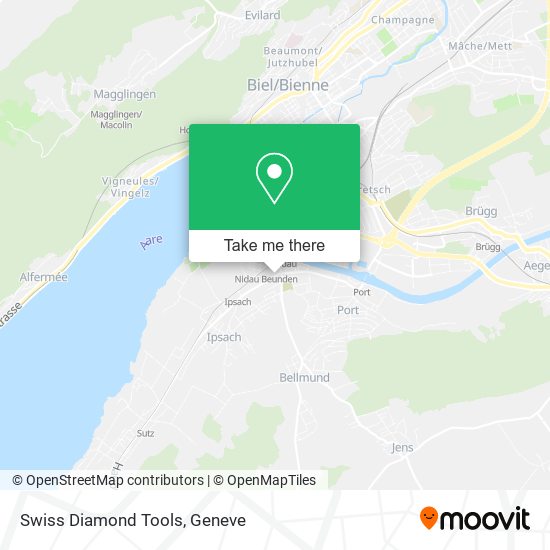 Swiss Diamond Tools map