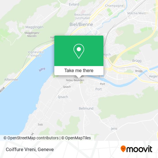 Coiffure Vreni map