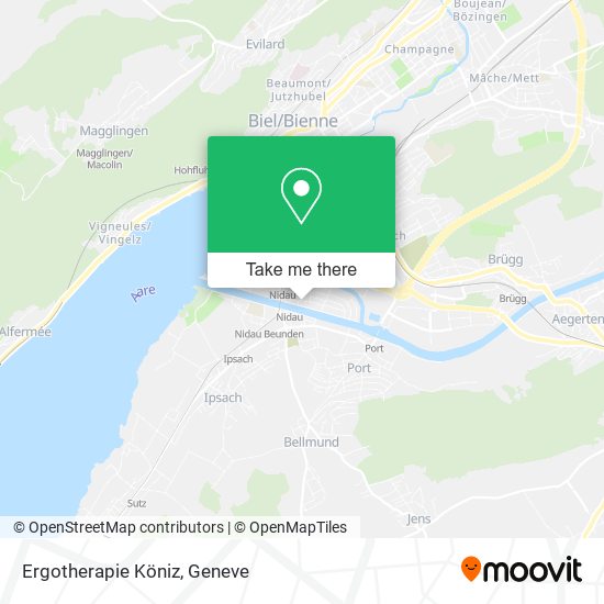 Ergotherapie Köniz map