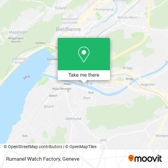 Rumanel Watch Factory map