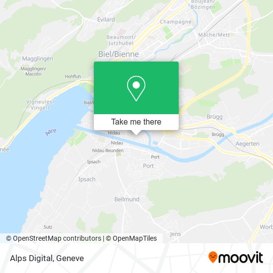 Alps Digital map
