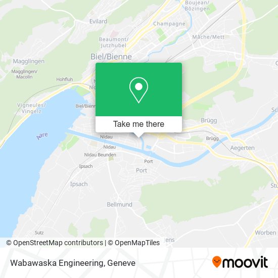 Wabawaska Engineering map