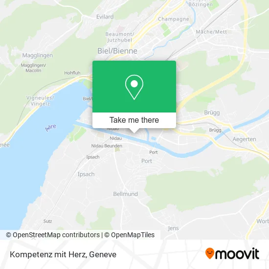 Kompetenz mit Herz map