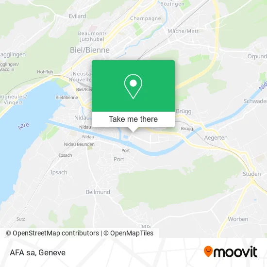AFA sa map