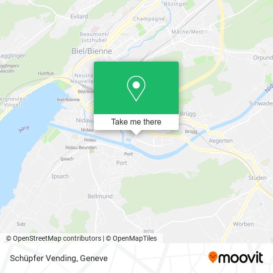 Schüpfer Vending map