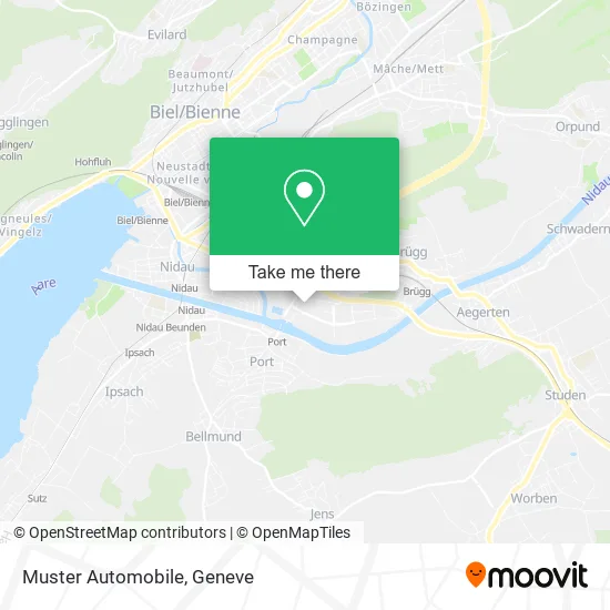 Muster Automobile map