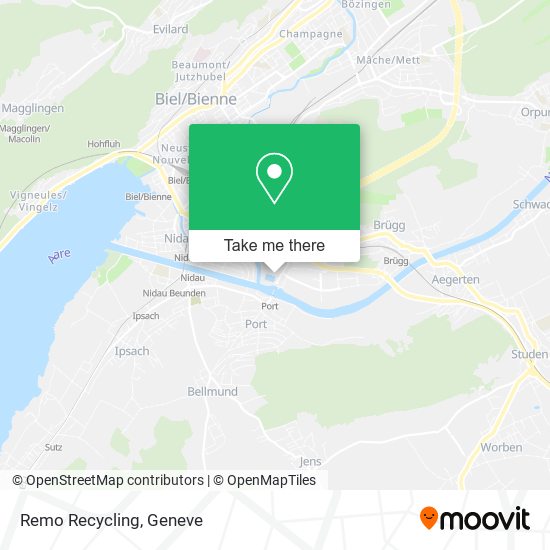 Remo Recycling map