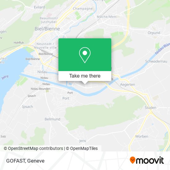 GOFAST map