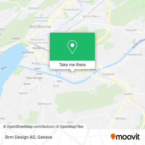 Brm Design AG map