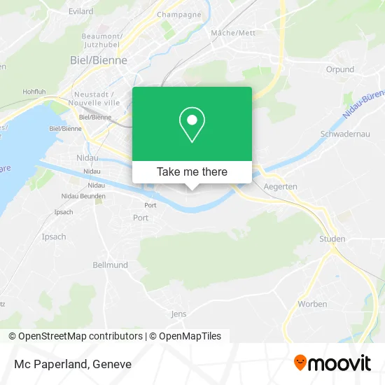 Mc Paperland map