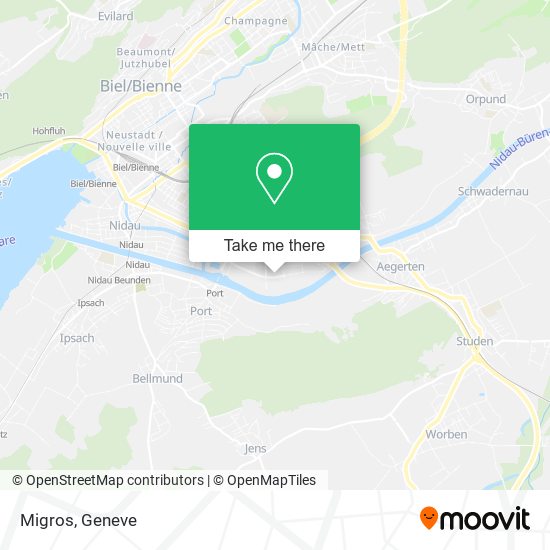 Migros map