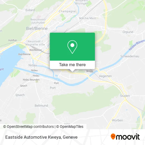 Eastside Automotive Kweya map
