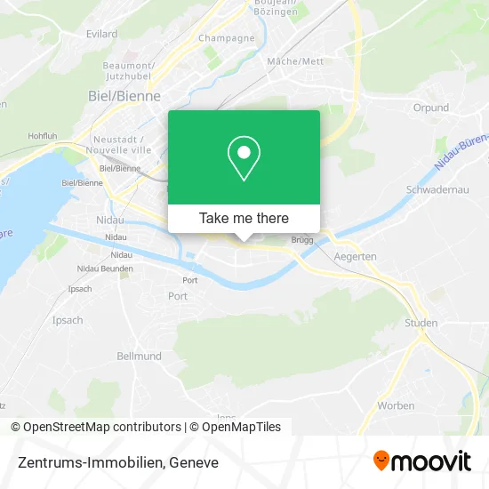Zentrums-Immobilien map