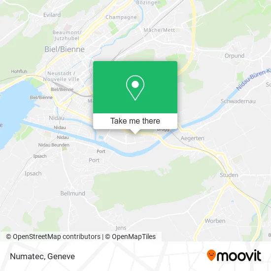 Numatec map