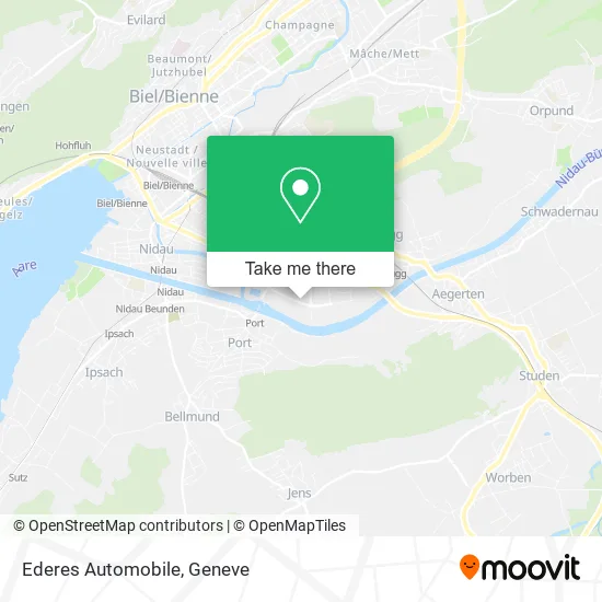 Ederes Automobile map