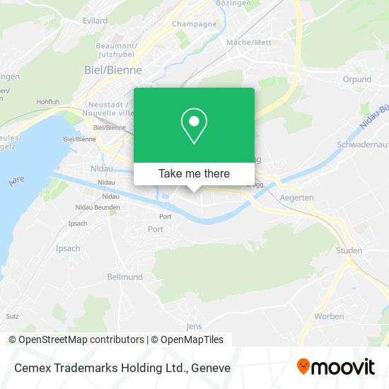 Cemex Trademarks Holding Ltd. map