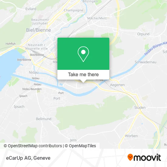 eCarUp AG map