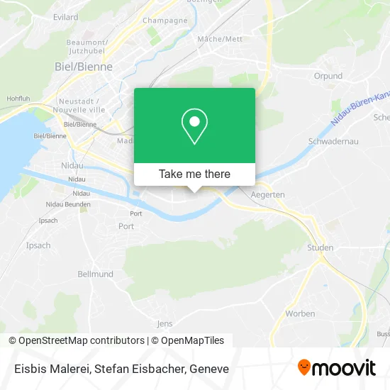 Eisbis Malerei, Stefan Eisbacher map