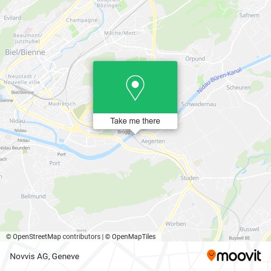 Novvis AG map