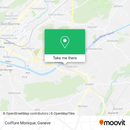 Coiffure Monique map