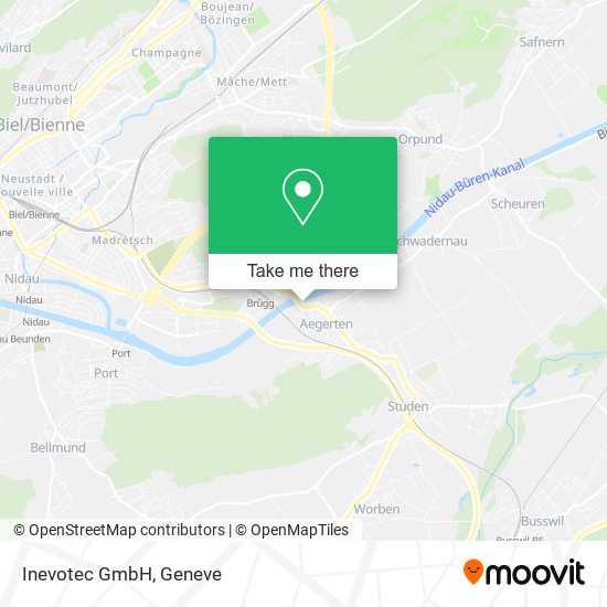 Inevotec GmbH map