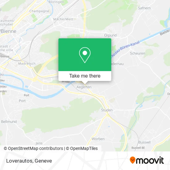 Loverautos map
