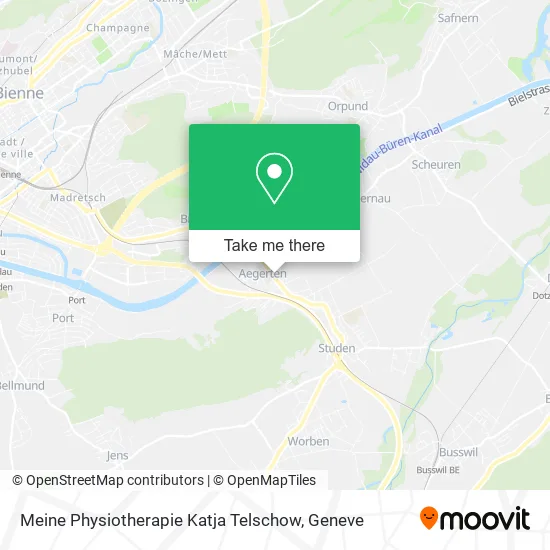 Meine Physiotherapie Katja Telschow map