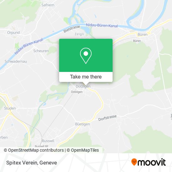 Spitex Verein map