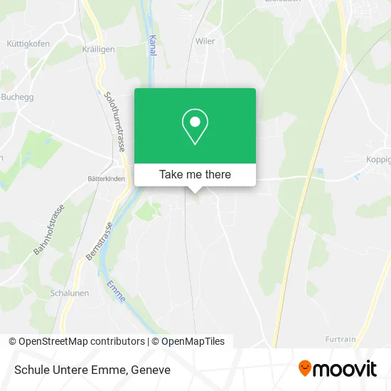 Schule Untere Emme map